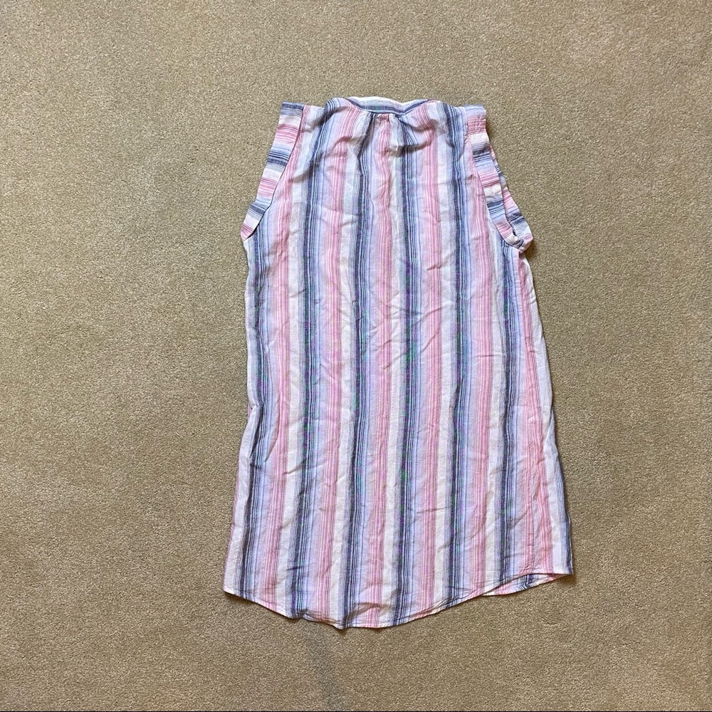 Striped button-up blouse - Picture 2 of 2